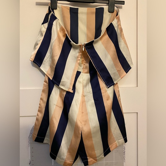 Misguided - striped romper - Picture 4 of 10